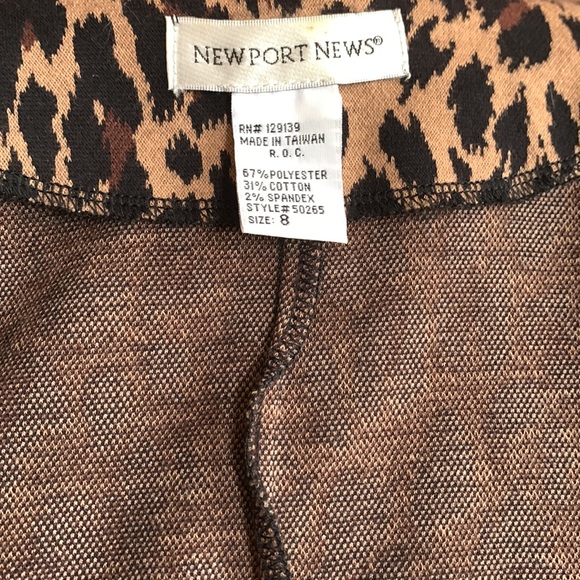 60s Vibes Cropped Leopard Jacket with Covered Buttons 8 - Picture 6 of 8